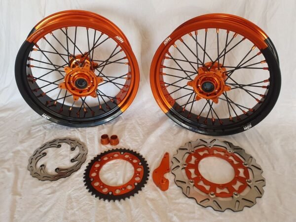Motard kit for "KTM exc 125" faba